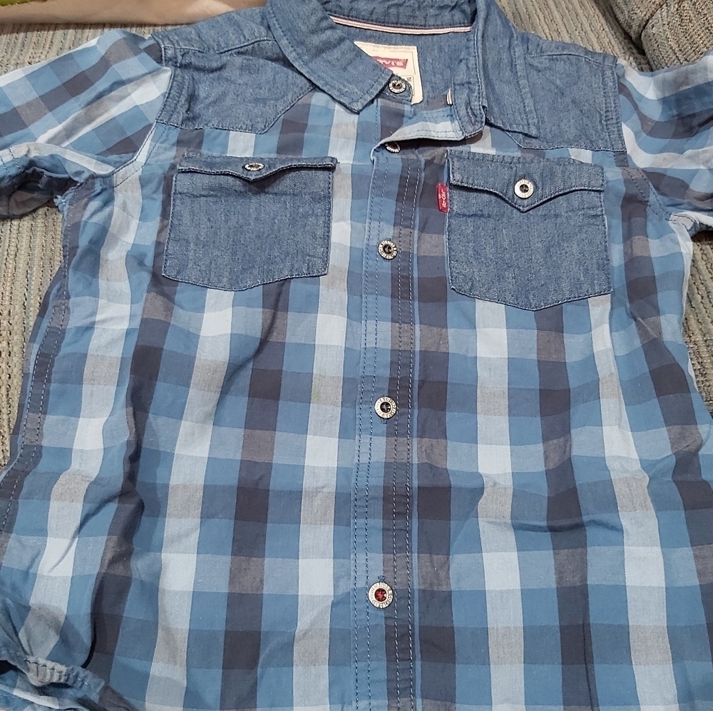 👔LEVIS BUTTON DOWN SHIRT/ KIDS BAG